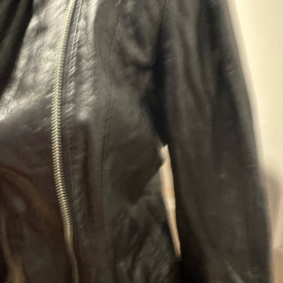 Bebe motorcycle Leather jacket - Picture 6 of 13